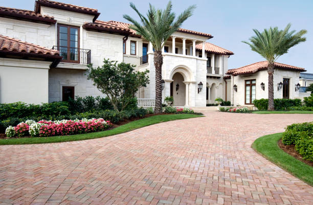 Permeable Paver Driveway in Winfield, KS